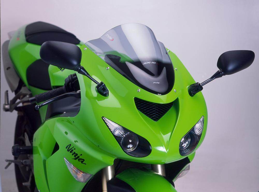 Puig Z Racing Screen Kawasaki ZX-10R 2006-07 - Motorcycle Performance Store