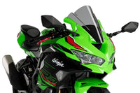 Puig Z Racing Screen Kawasaki ZX-4R 2024-25 - Motorcycle Performance Store