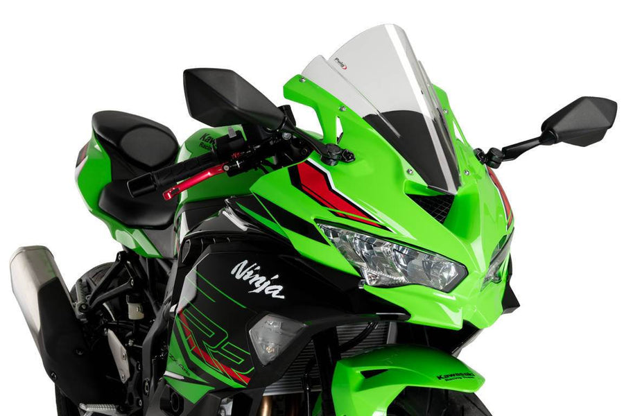 Puig Z Racing Screen Kawasaki ZX-4R 2024-25 - Motorcycle Performance Store