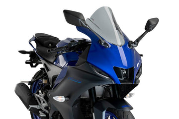 Puig Z Racing Screen Yamaha YZF-R 125 2023-25 - Motorcycle Performance Store