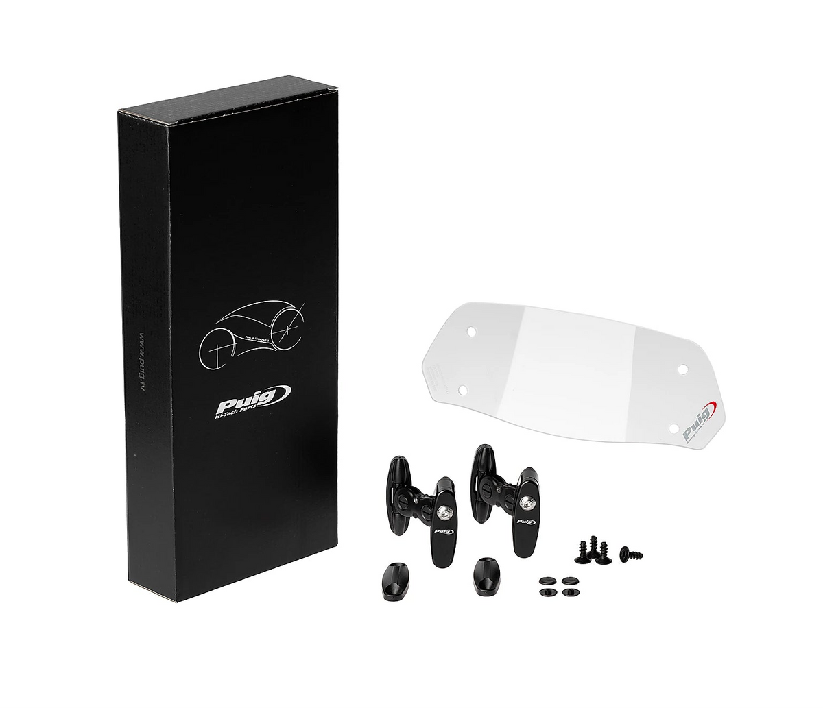 Puig Extender Visor | Clamp on