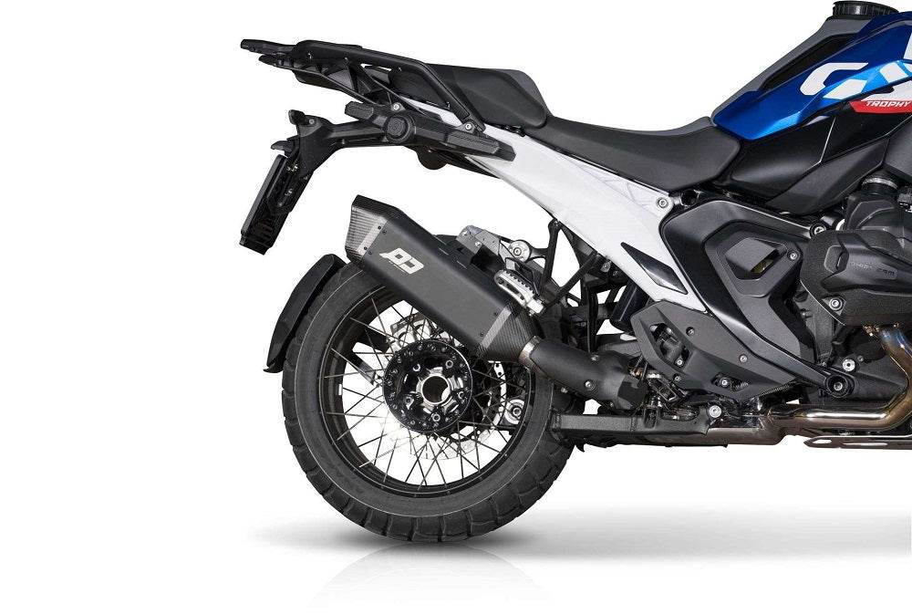 QD Black Titanium Tourance Silencer BMW R1300GS 2023-25 - Motorcycle Performance Store