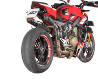 QD Black Underseat Exhaust System Ducati Streetfighter V4  S 2021-24 - Full Exhaust System