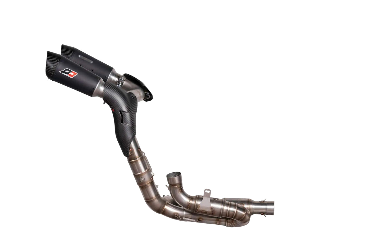 QD Black Underseat Exhaust System Ducati Streetfighter V4  S 2021-24 - Full Exhaust System