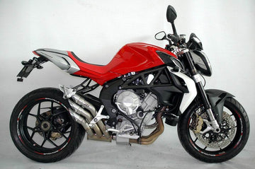 QD Power Gun 21 Silencers - MV AGUSTA BRUTALE 675 2011-16 - Motorcycle Performance Store