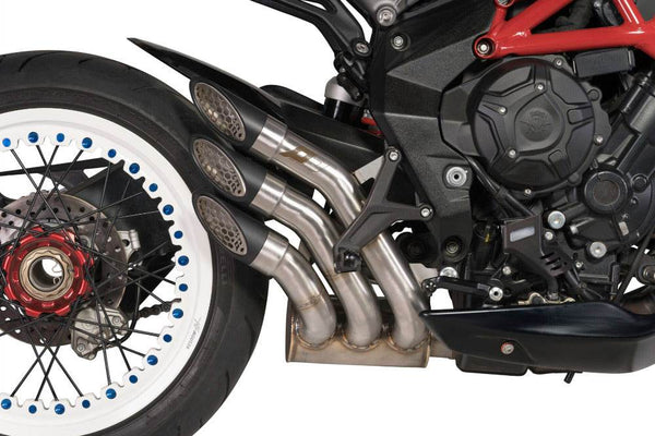 QD Power Gun 21 Silencers MV AGUSTA DRAGSTER 800 RR 2018-25 - Motorcycle Performance Store