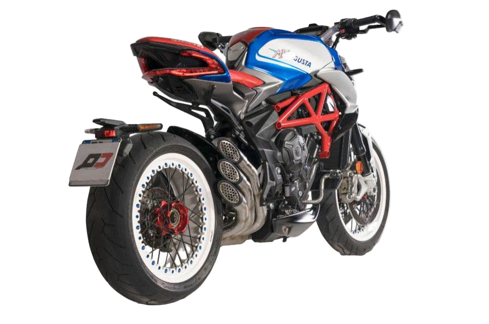 QD Power Gun 21 Silencers MV AGUSTA DRAGSTER 800 RR 2018-25 - Motorcycle Performance Store