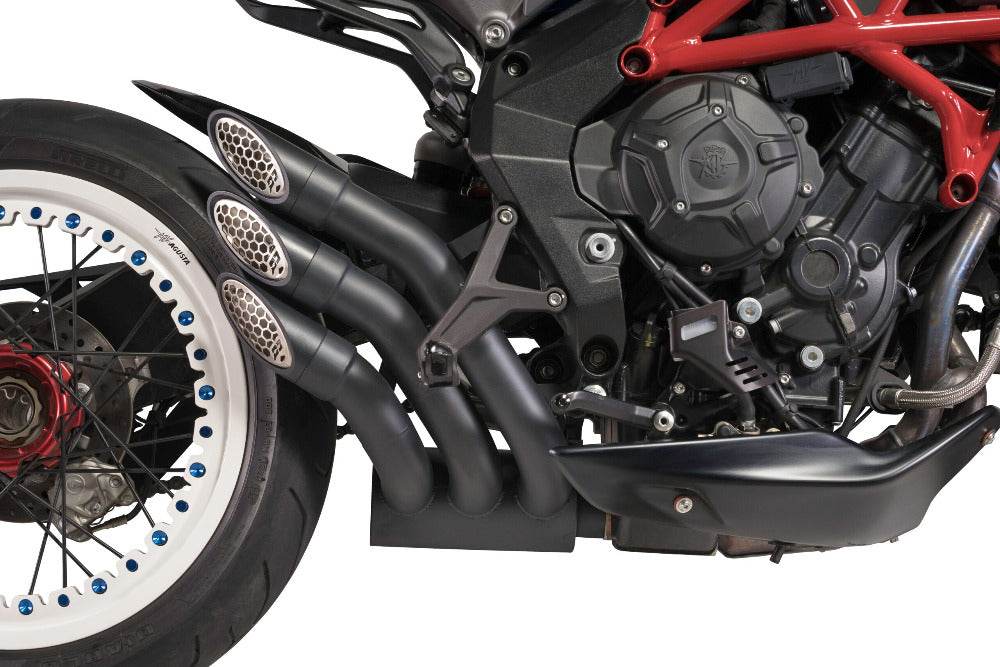 QD Power Gun 21 Silencers MV AGUSTA DRAGSTER 800 RR 2018-25 - Motorcycle Performance Store