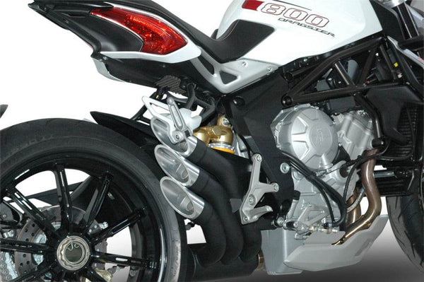 QD Power Gun 21 Silencers - MV AGUSTA Dragster 800 2014-17 - Motorcycle Performance Store