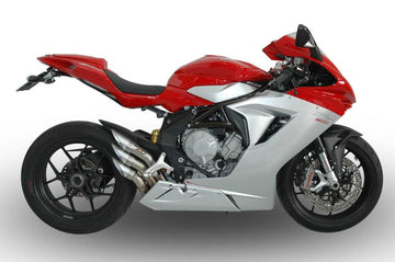 QD Power Gun 21 Silencers - MV AGUSTA F3 675 2011-16 - Motorcycle Performance Store