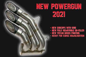 QD Power Gun 21 Silencers - MV AGUSTA F3 800 2017-25 - Motorcycle Performance Store