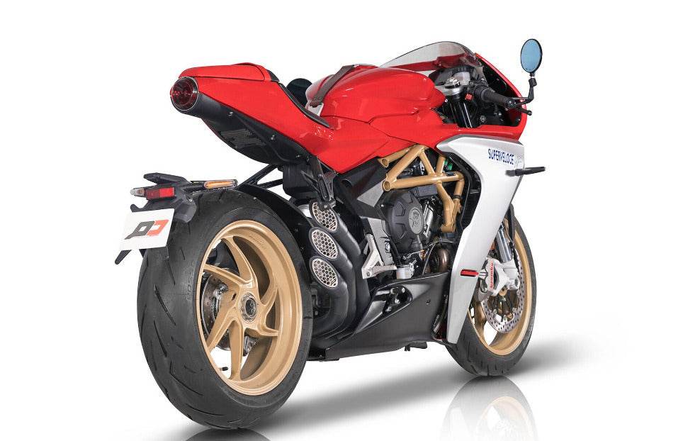 QD Power Gun 21 Silencers - MV AGUSTA SUPERVELOCE 2019-25 - Motorcycle Performance Store