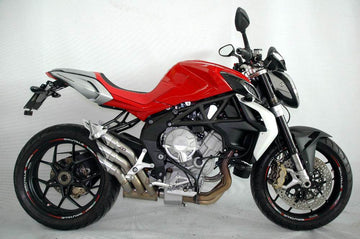 QD Power Gun 21 Silencers MV AGUSTA BRUTALE 800 2013-16 - Motorcycle Performance Store