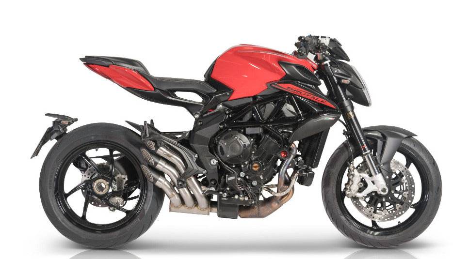QD Power Gun 21 Silencers MV AGUSTA BRUTALE 800 2018-22 - Motorcycle Performance Store