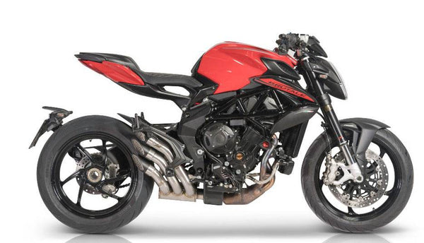 QD Power Gun 21 Silencers MV AGUSTA BRUTALE 800 2018-22 - Motorcycle Performance Store