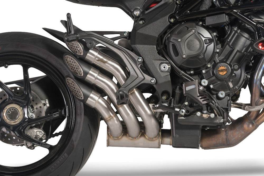 QD Power Gun 21 Silencers MV AGUSTA BRUTALE 800 2018-22 - Motorcycle Performance Store