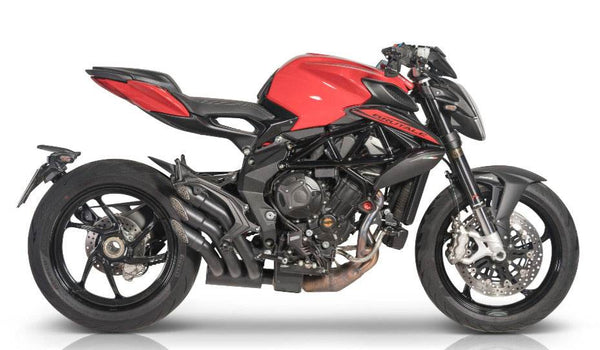 QD Power Gun 21 Silencers MV AGUSTA BRUTALE 800 2018-22 - Motorcycle Performance Store