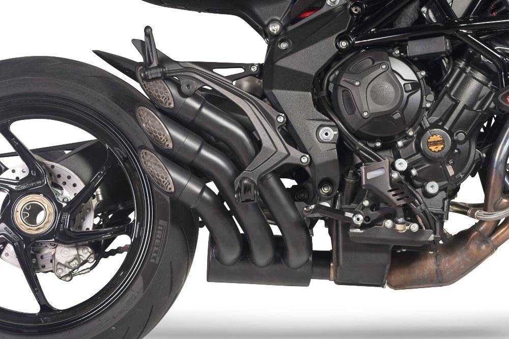 QD Power Gun 21 Silencers MV AGUSTA BRUTALE 800 2018-22 - Motorcycle Performance Store