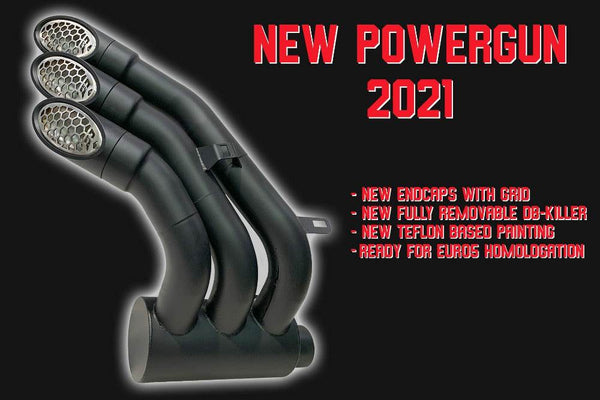 QD Power Gun 21 Silencers MV Agusta F3 RR 2022-25 - Slip on Silencer