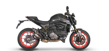 QD Power Gun Silencer Ducati Monster 937 2021-24 - Motorcycle Performance Store