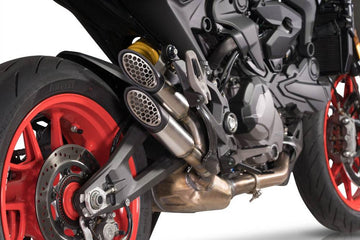 QD Power Gun Silencer Ducati Monster 937 2021-24 - Motorcycle Performance Store