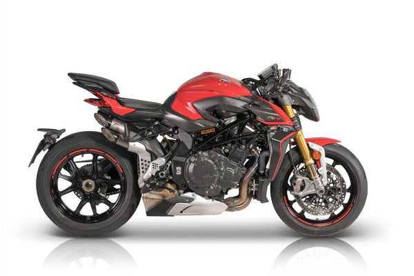 QD Power Gun Titanium Silencers MV Agusta Brutale 1000 RR 2019-24 - Motorcycle Performance Store