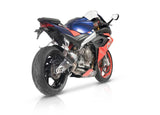 QD Titanium Gunshot Dark Full System Aprilia RS660 2020-24 - Motorcycle Performance Store