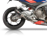 QD Titanium Gunshot Dark Full System Aprilia Tuono 660 2020-24 - Motorcycle Performance Store