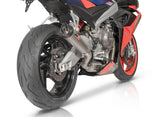 QD Titanium Tri Cone Full System - Aprilia Tuono 660 2020-24 - Motorcycle Performance Store