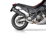QD Tourance Dark Silencer Aprilia Tuareg 660 2022-24 - Motorcycle Performance Store