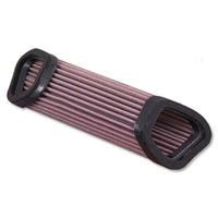 DNA performance air filter fitted to MV Agusta F3 800 airbox for improved airflow and engine protection