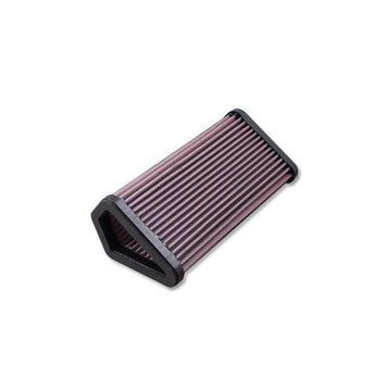 DNA Performance Air Filter R-DU10S07-01 for Ducati 848 Europe and USA 2008-2013, featuring washable four-layer cotton gauze and round filter design