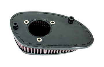DNA Performance Race Air Filter for Harley-Davidson Milwaukee-Eight 107 CI washable round high-flow air filter_1