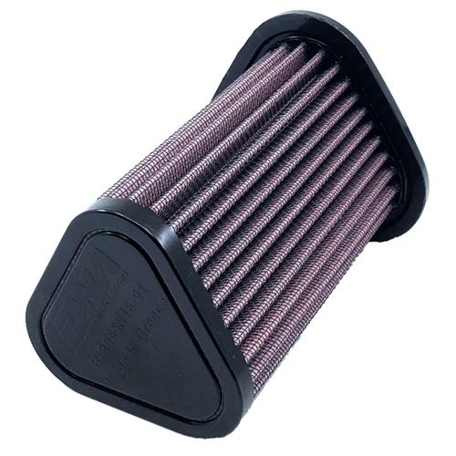 DNA high-flow round performance air filter fitted to Royal Enfield Bear 650 2024-2025 airbox