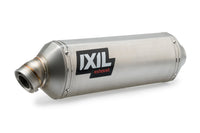 Ixil Rally Series stainless steel silencer fitted to Kawasaki KLE 500 SE 2026 hexoval exhaust