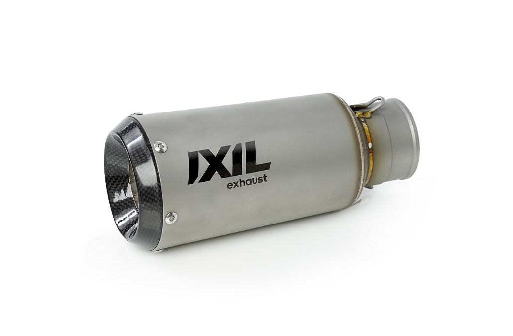 IXIL Race Xtrem carbon decat exhaust Triumph Rocket 3 R GT 2025-2026 dual stainless steel silencers_3