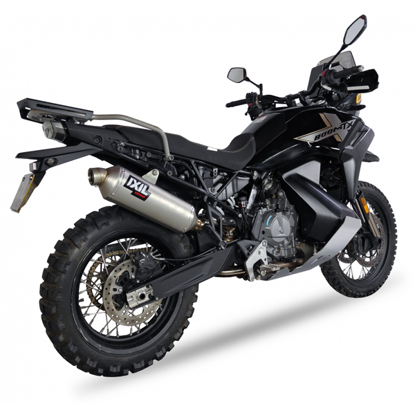 Ixil Rally Series Silencer for the F Moto 1000 MT-X. Available at Motorcycle Performance Stores.