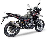 IXIL Rally RS slip-on silencer with removable dB killer for Moto Morini Allthrike 450 2025–2026