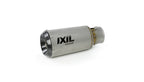 IXIL Race Xtrem Carbon Tip Slip-On Exhaust KTM 790 Adventure 2019-20, matt polished AISI 304 stainless-steel silencer with gloss carbon-fibre end cap and removable dB killer, CM3278RC_3