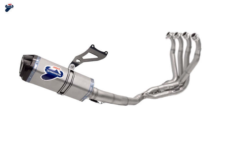 Termignoni 4:1 Stainless Full Exhaust System - Suzuki GSXR1000 (R) 2017-22 - Motorcycle Performance Store 