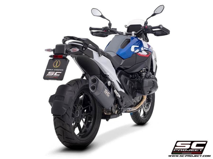 SC Project Adventure-R Black Titanium Silencer for BMW R1300GS 2023-26