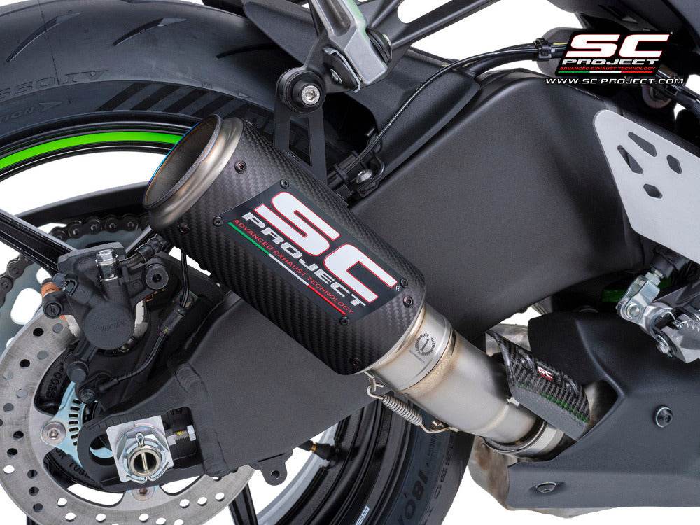 SC Project CR-T Carbon Silencer Kawasaki ZX-6R 2024-25 by SC