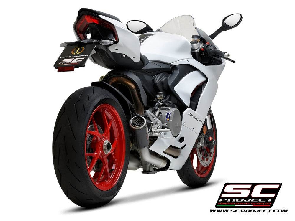 SC Project CR-T M2 Carbon Half System Ducati Panigale V2 2020-24 - Motorcycle Performance Store