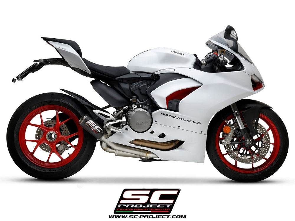 SC Project CR-T M2 Carbon Half System Ducati Panigale V2 2020-24 - Motorcycle Performance Store