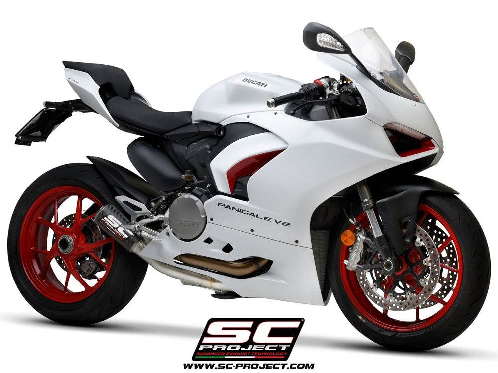 SC Project CR-T M2 Carbon Half System Ducati Panigale V2 2020-24 - Motorcycle Performance Store