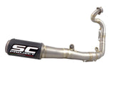 SC Project CR-T Titanium Exhaust System Honda NSF250R 2011-25 - Motorcycle Performance Store