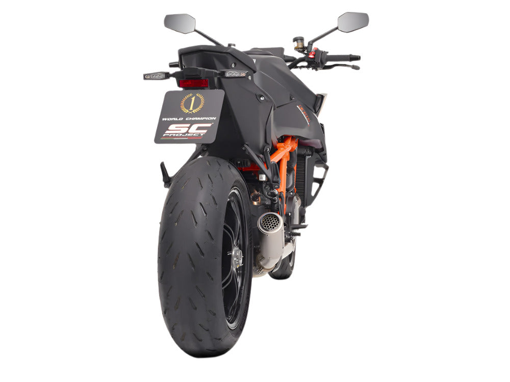 SC Project CR-T Titanium Silencer KTM 1390 Superduke R 2024-25 - Motorcycle Performance Store