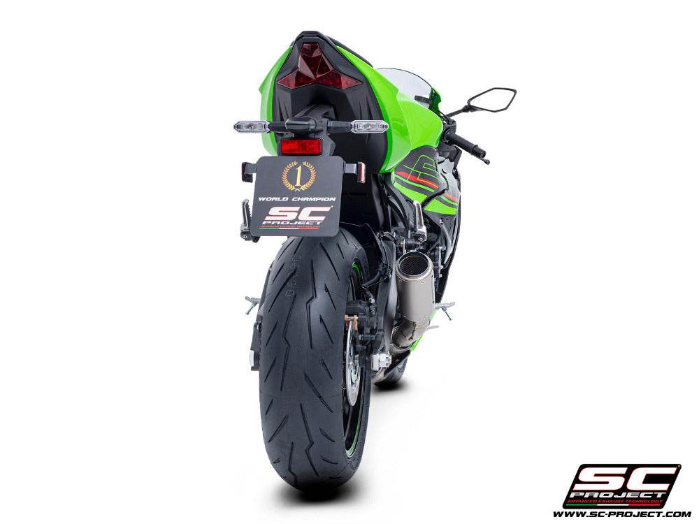 CLFJWZ Housse De Siège De Moto Solo Hard Seat Cowl Hump pour Kawasaki pour Ninja ZX-6R ZX6R 636 2019 2020-2024(Green