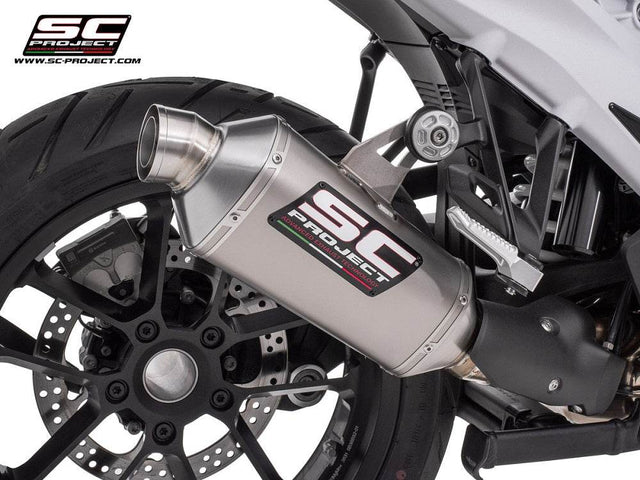 SC Project Rally-X Titanium Silencer BMW R1300GS 2023-25 - Motorcycle Performance Store