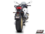 SC Project S1 Black Titanium Silencer Moto Guzzi V100 Mandello 2023-24 - Motorcycle Performance Store